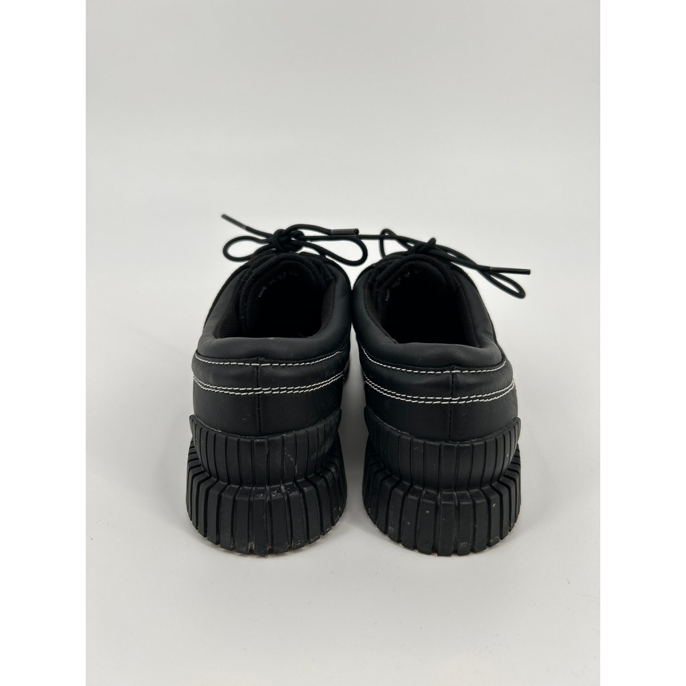 Camper Pix Black Leather Ortholite Lace Up Shoes Sneakers Womens size 39 - Picture 3 of 8